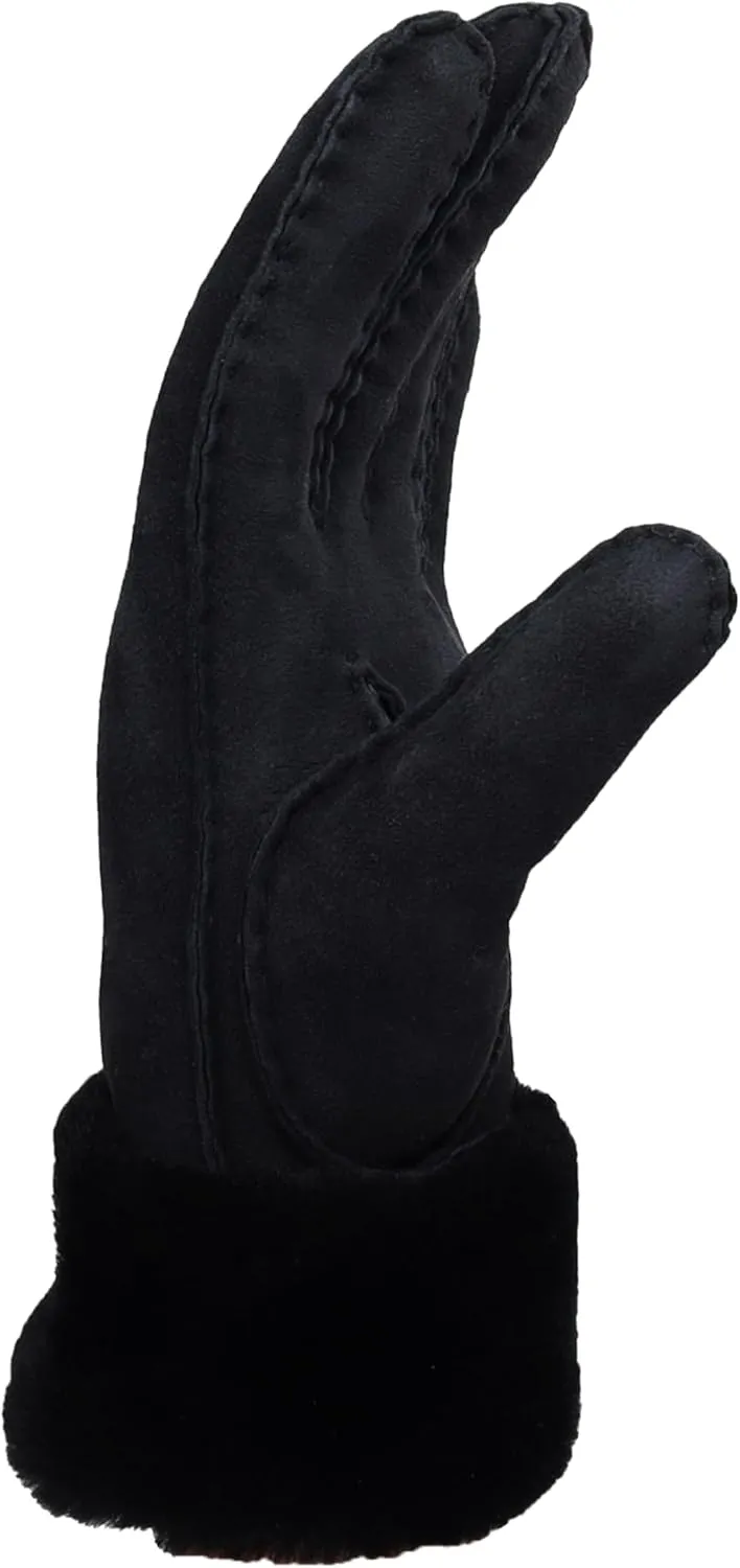 UGG womens Turn Cuff Water Resistant Sheepskin Gloves