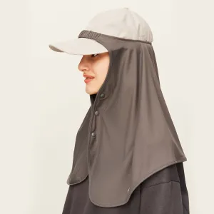 Unisex Hat Drape UPF 50  Sun Protection Neck Flap Face Cover Adjustable Size