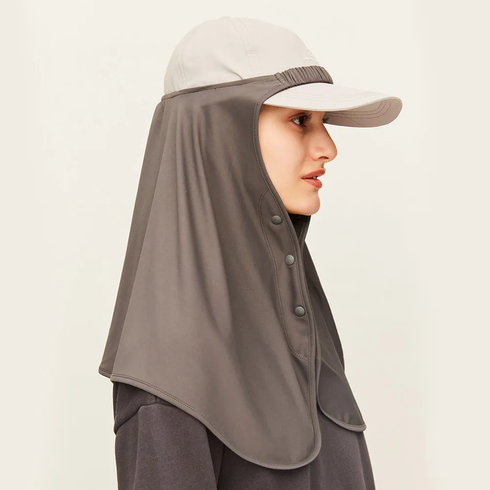 Unisex Hat Drape UPF 50  Sun Protection Neck Flap Face Cover Adjustable Size