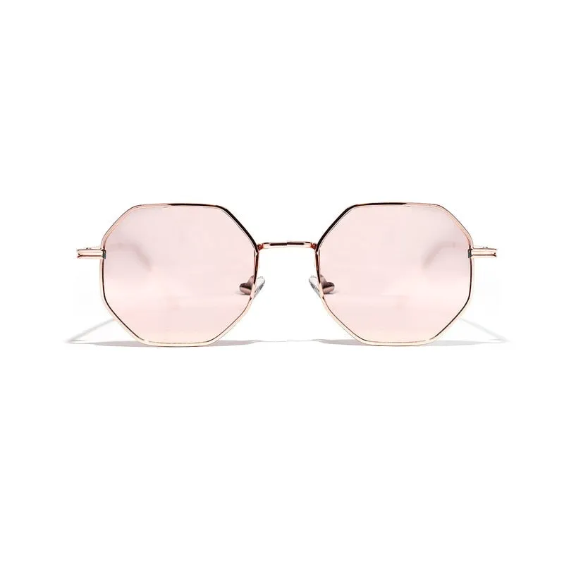 Unisex Retro Polygon Sunglasses