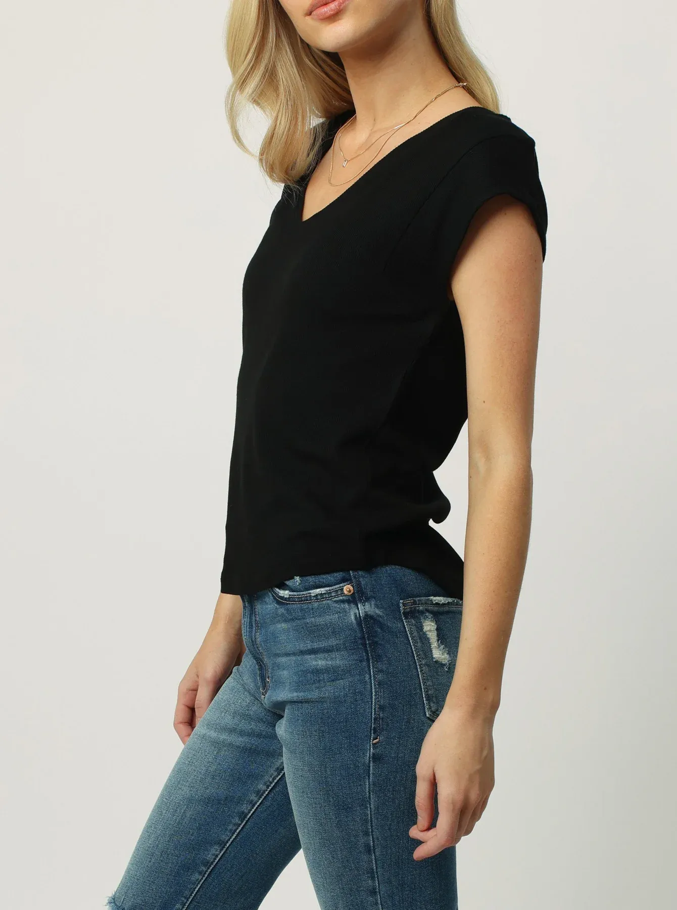 Uri Thermal V-Neck Top