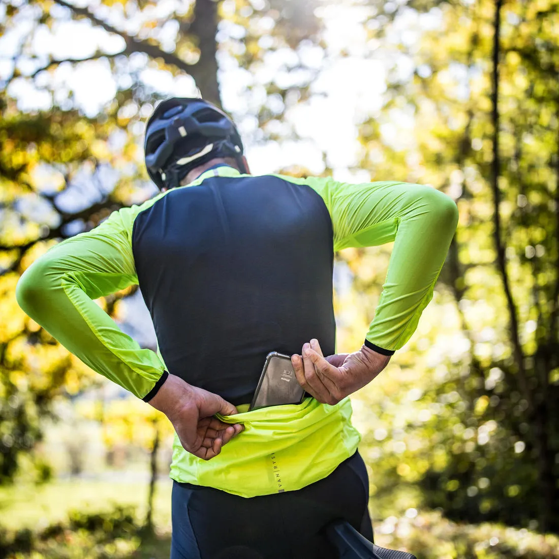 Van Rysel Road Cycling Windproof Jacket - Ultra-light - Long-sleeved