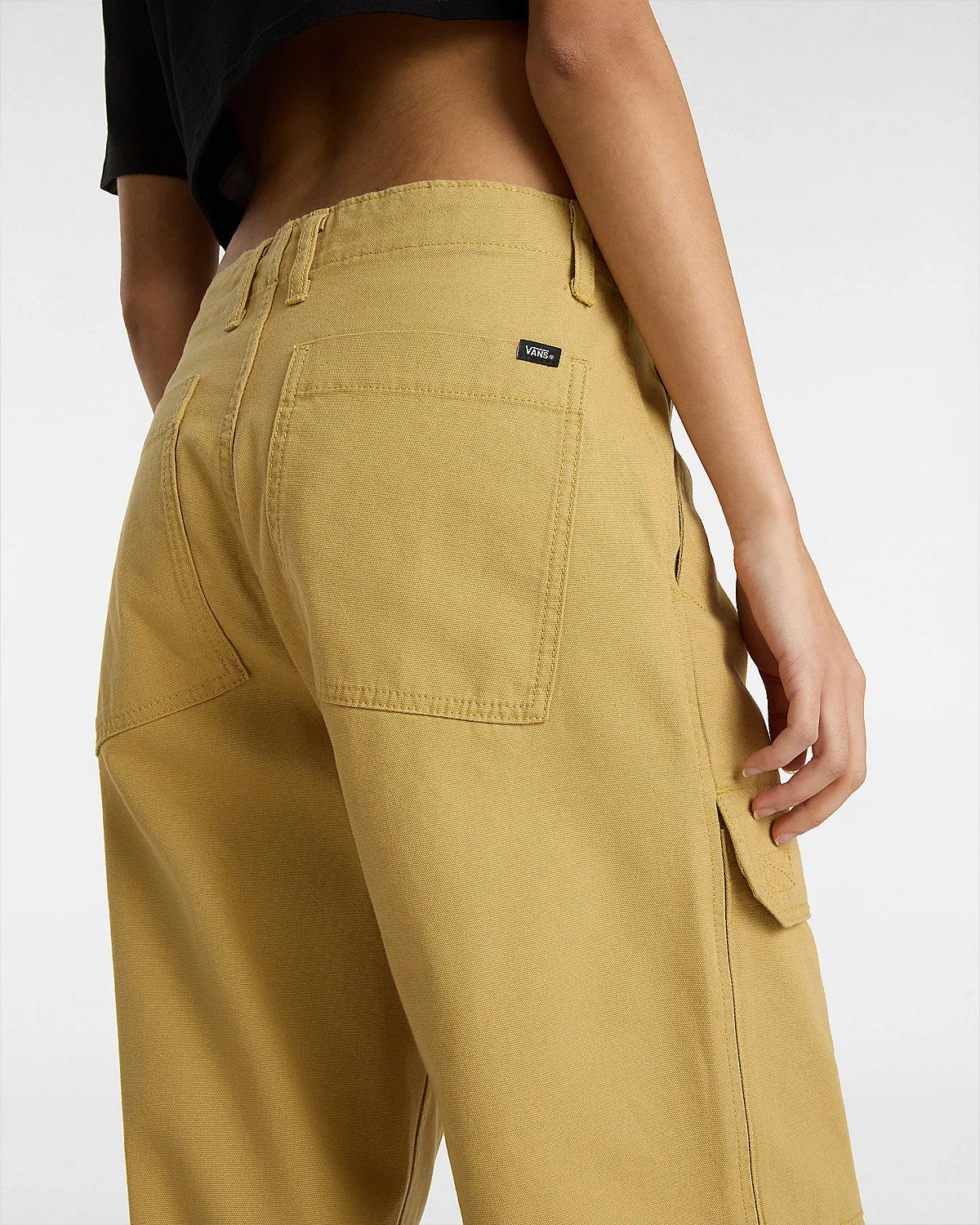 VANS Womens Arroyo Wide Leg Cargo Pant - Antelope Brown