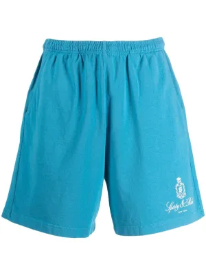 Vendome logo-print cotton shorts
