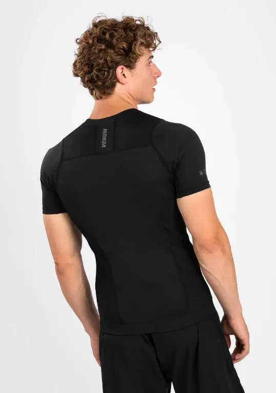 VENUM-05007-001 G-FIT AIR MMA Rashguard Shortsleeve Size M-XL Black