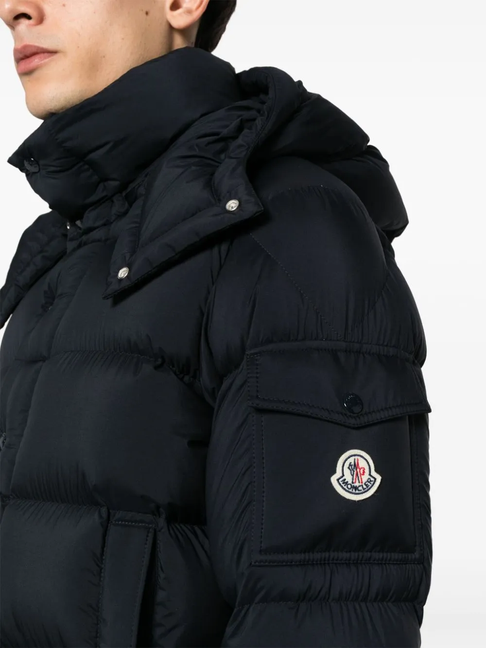 Vezere hooded padded jacket