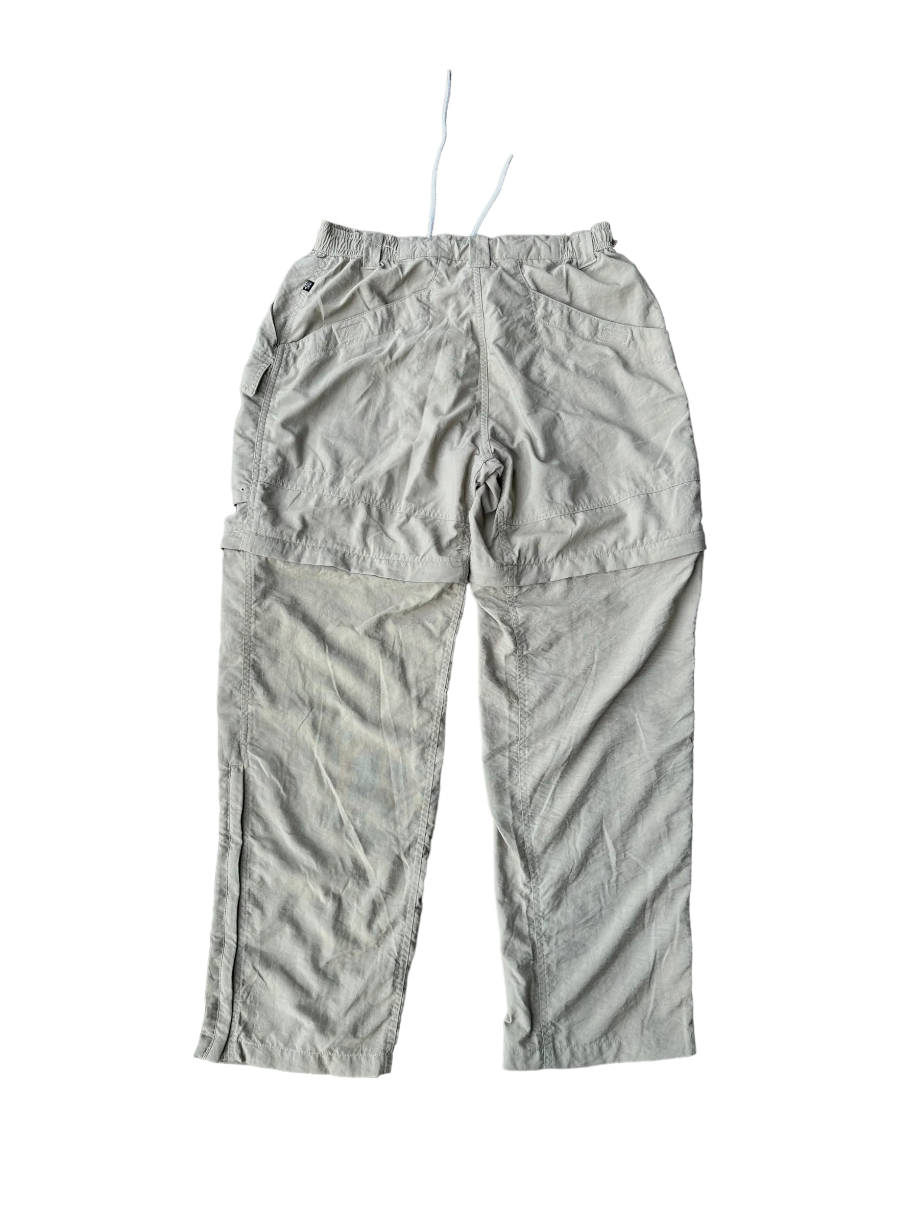 Vintage Parachute Convertible Cargos - Wolf Grey