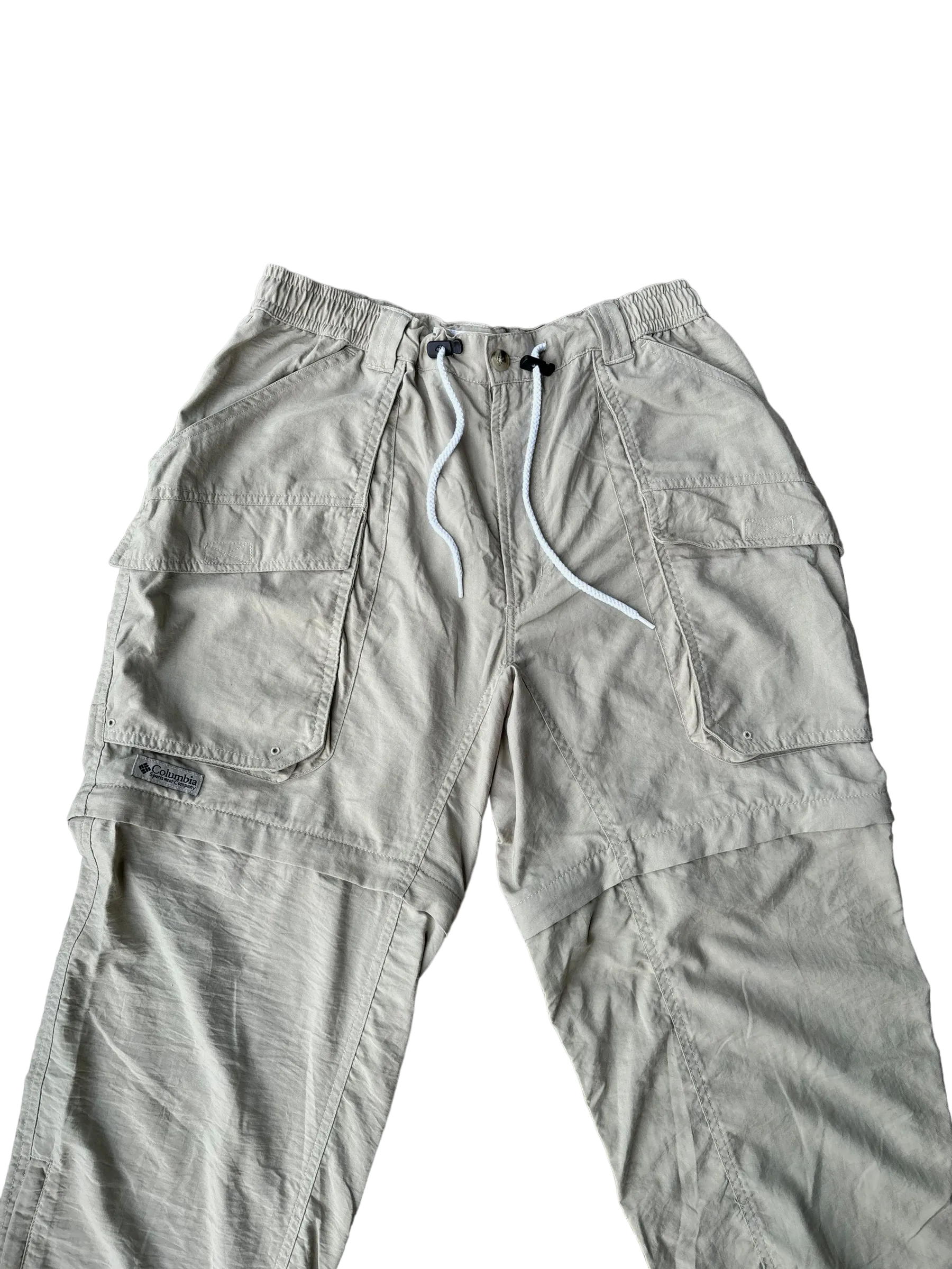 Vintage Parachute Convertible Cargos - Wolf Grey