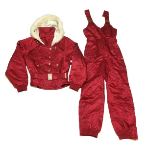 Vintage Silky Way Red Jacket and Pants