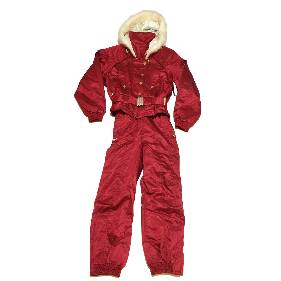 Vintage Silky Way Red Jacket and Pants