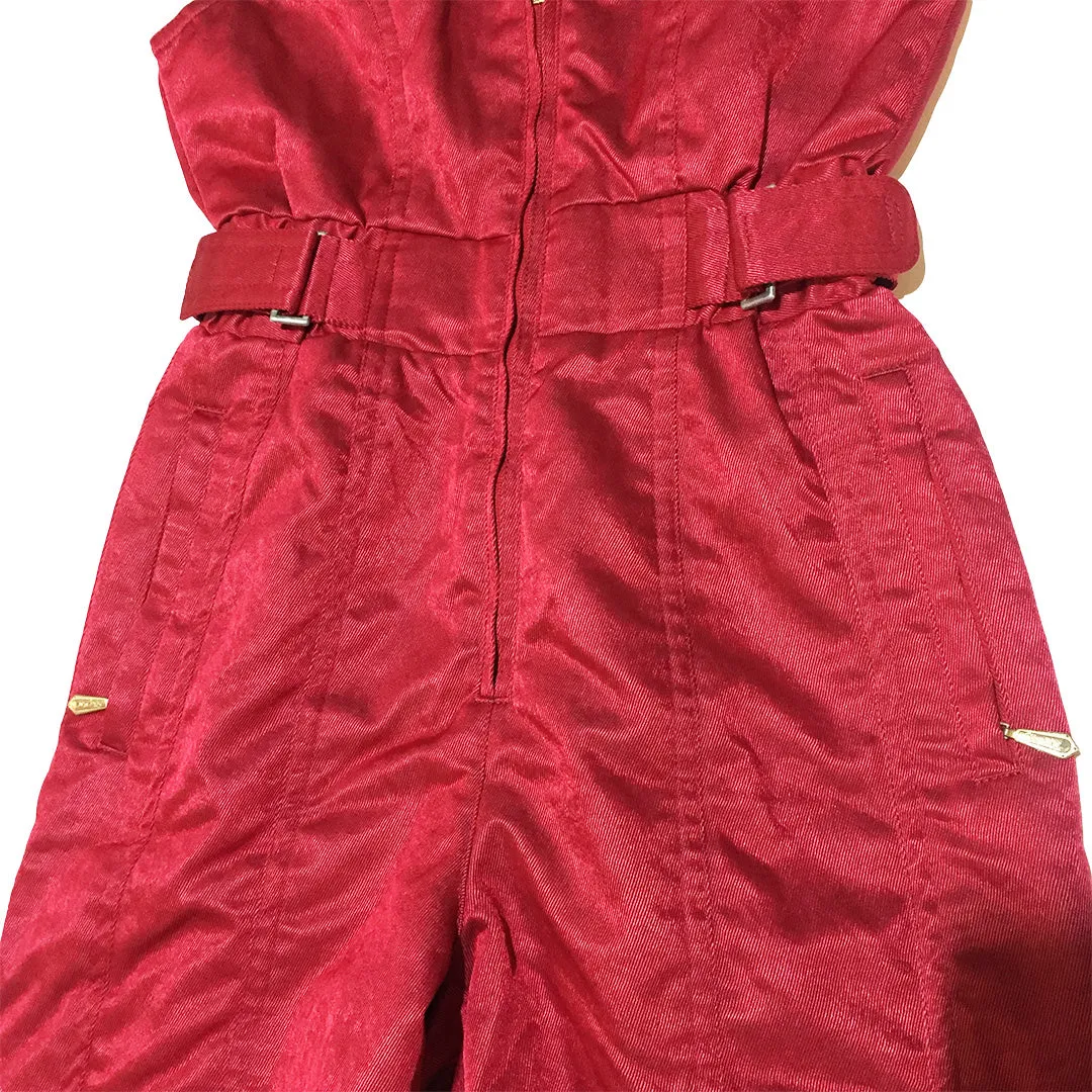 Vintage Silky Way Red Jacket and Pants