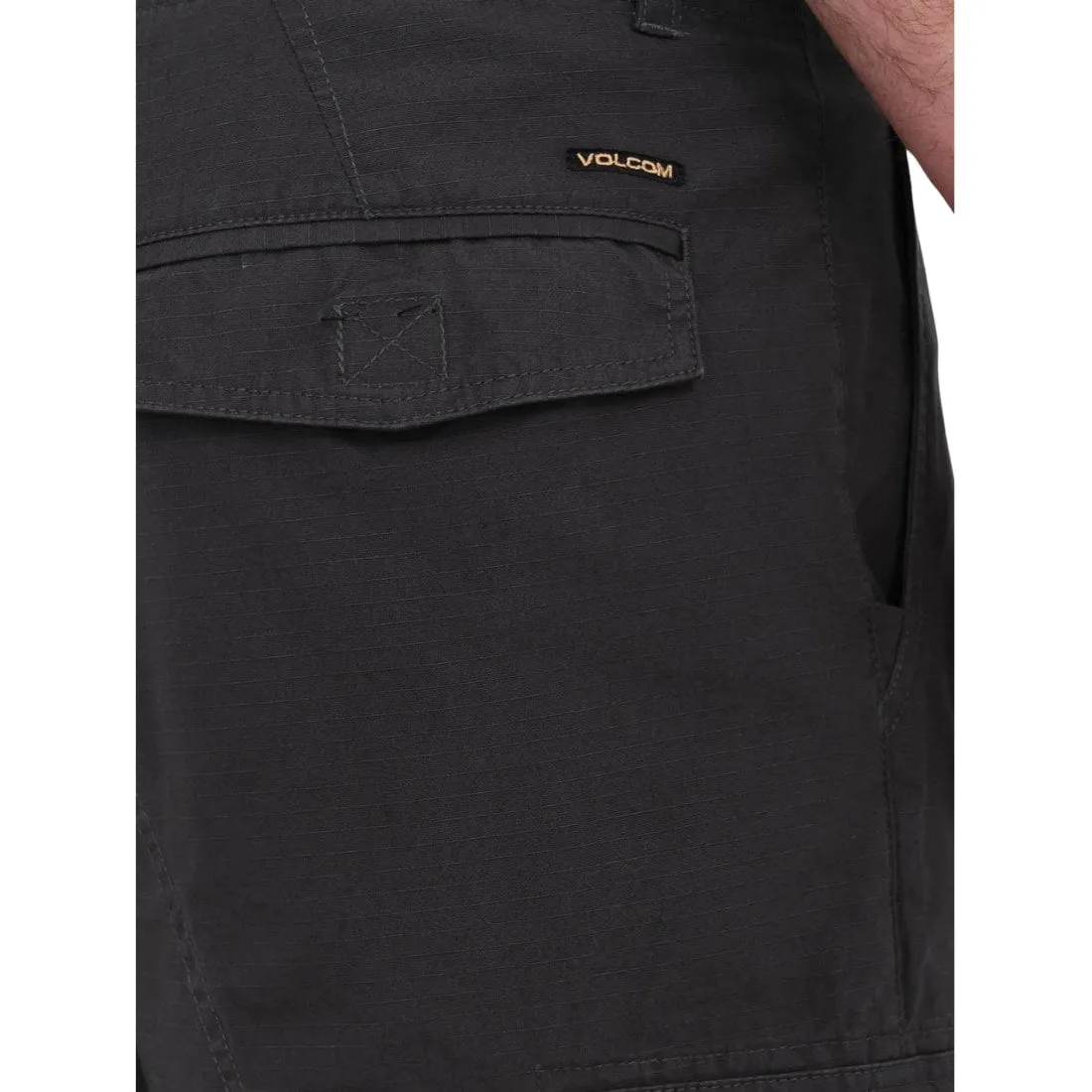 Volcom Grande Barracks 22" Cargo Shorts - Asphalt Black