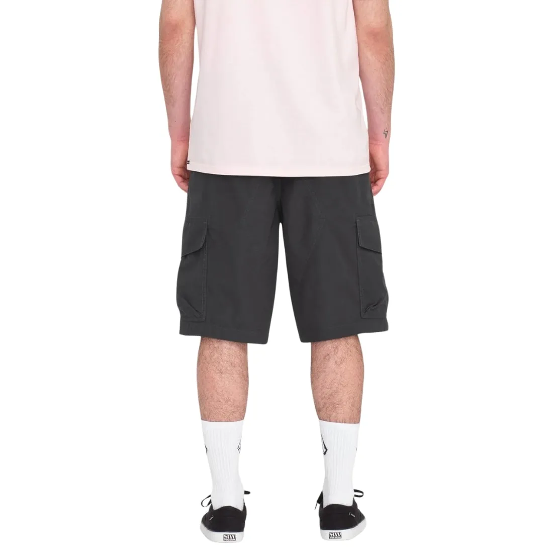 Volcom Grande Barracks 22" Cargo Shorts - Asphalt Black