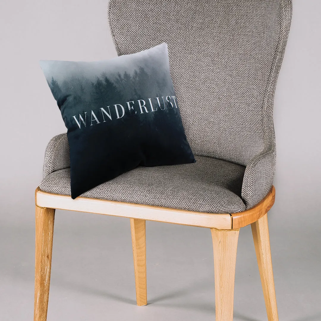Wanderlust Reversible Decorative Pillow, 16" x 16", Made in the USA