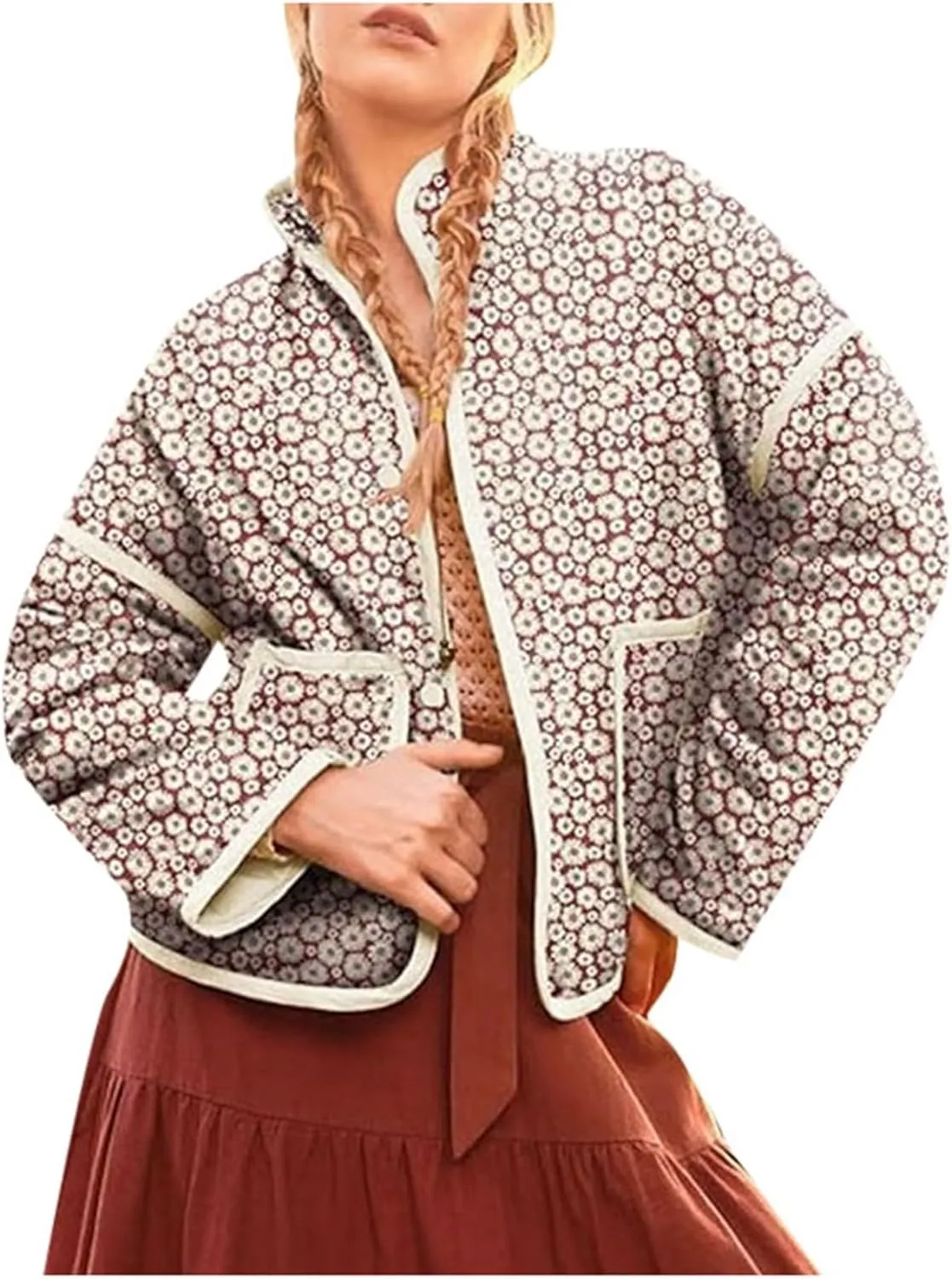 Warm Coats For Women Down Filled Coats For Women Packable Puffer Jacket Women Quilted Bomber Jacket Womens