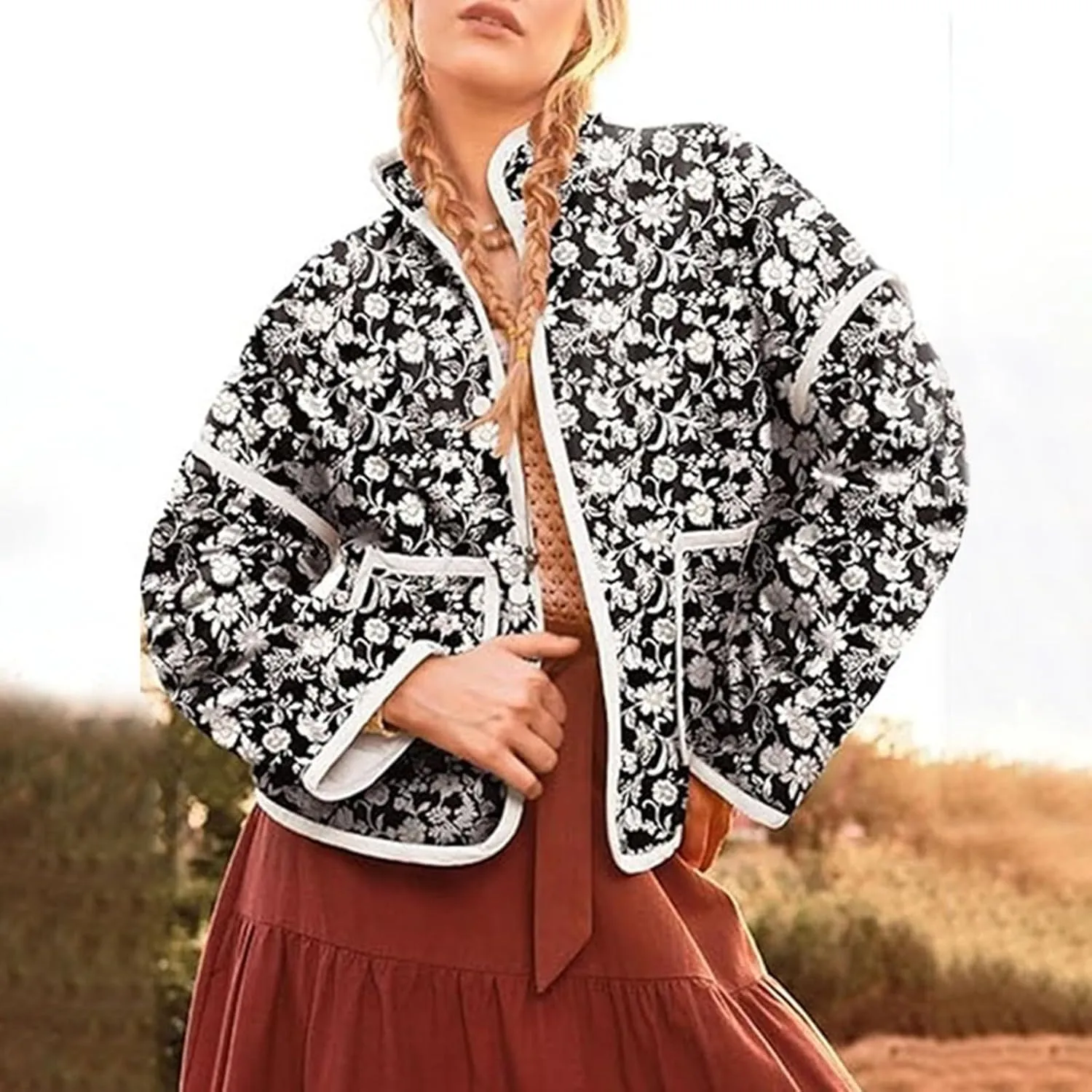 Warm Coats For Women Down Filled Coats For Women Packable Puffer Jacket Women Quilted Bomber Jacket Womens