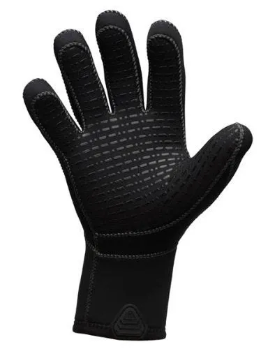 Waterproof 5mm 5-Finger Stretch Neoprene Gloves (Small) with GlideSkin Interior and a Long Zipper for easy Donning