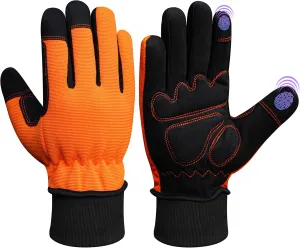 Waterproof Winter Gloves for Men/Women Warm Thermal 3M Thinsulate -20℉ Windproof Skiing Gloves with Touchscreen, Anti-Slip Thermal Lining Gloves for Cycling Skiing,Snowboarding