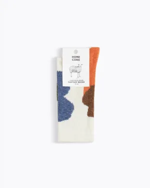 White Mix Fantasy Socks