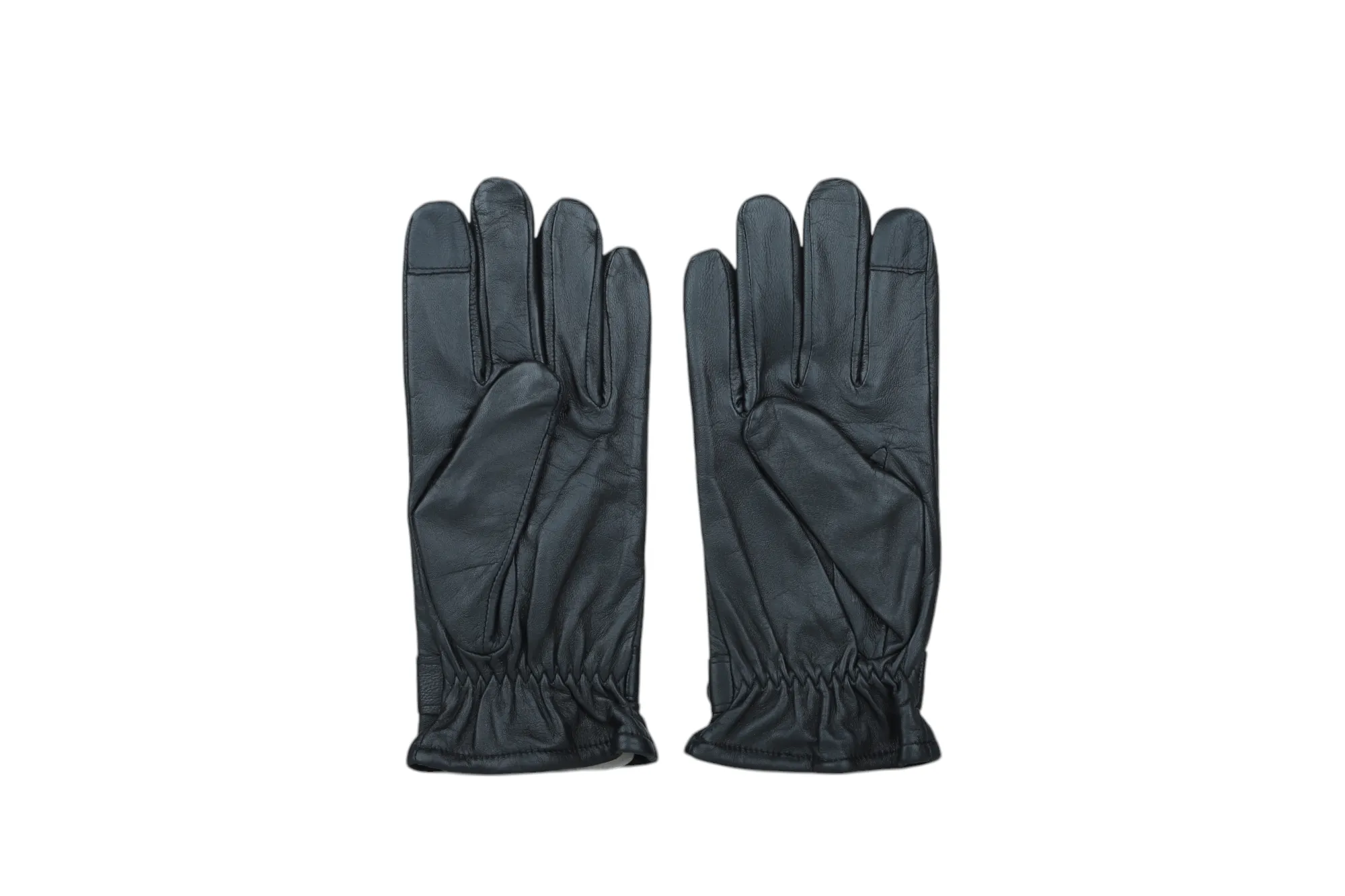 Windproof Leather Winter Gloves 96220 (BK)