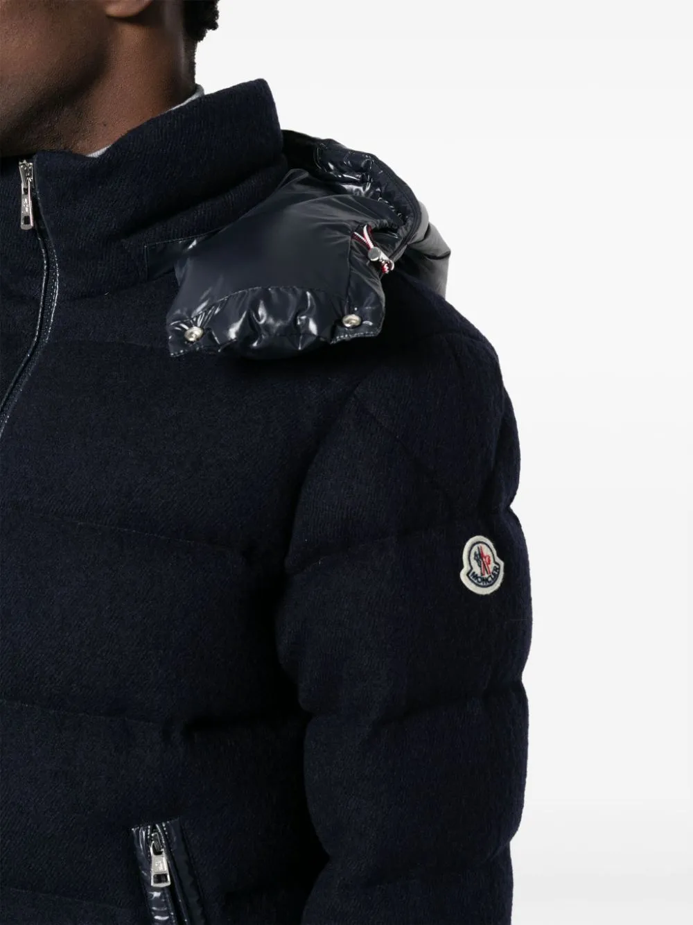 Winniped quilted wool jacket