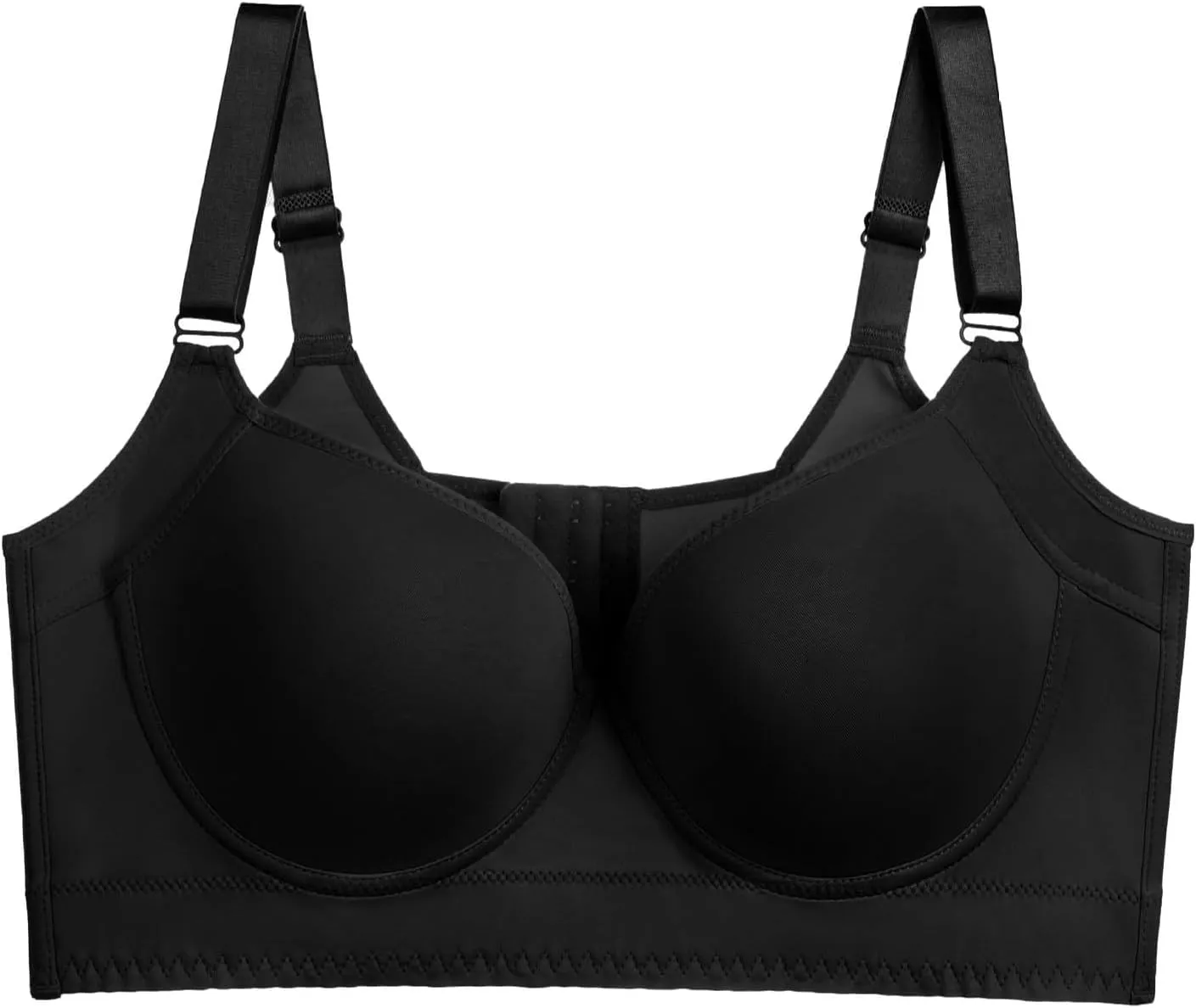 Women Bras Low Back Bras Underwired U Shape Backless Bras Multiple Straps Underwire Deep V No Underwire Push Up Bras