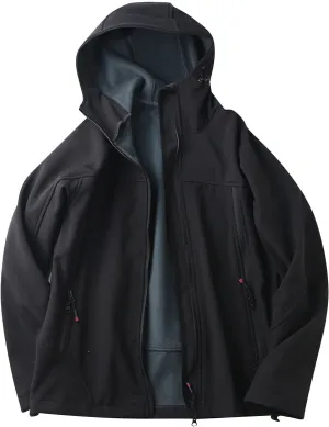 Women Hooded Outdoor Rain Jackets Mountaineering Windproof Windbreaker Raincoats Lightweight Jacket Fashion Fall Coat