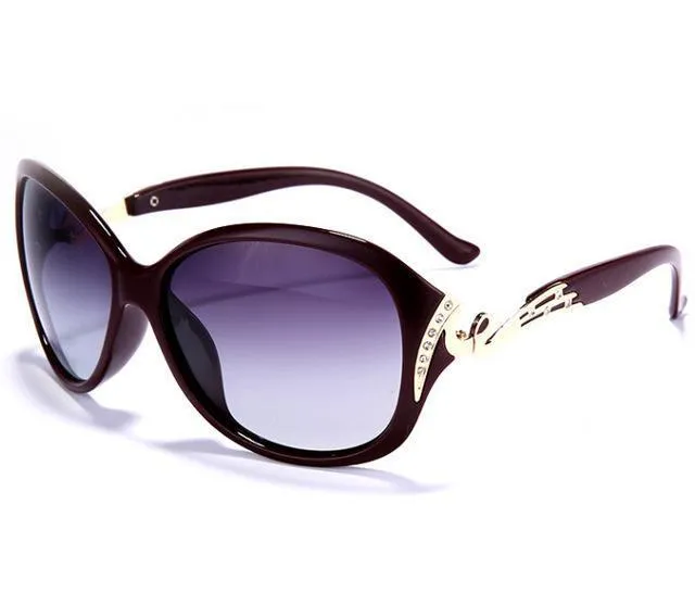 Women Sunglasses Protection Fashion Sunglasses With Rhinestone