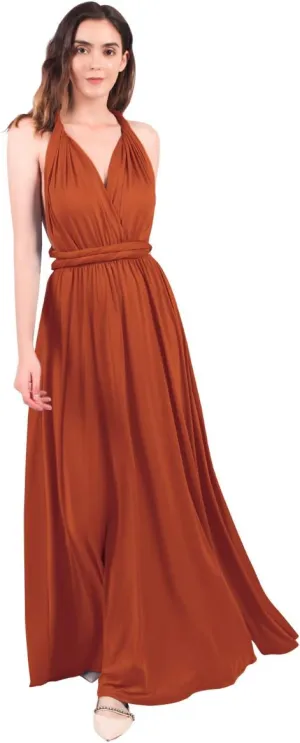 Women Transformer Multi Way Bandage Dress Convertible Bridesmaid Gown