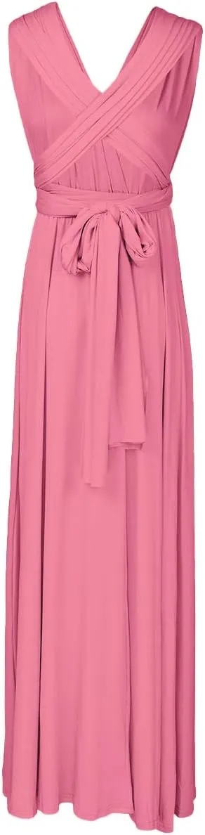 Women Transformer Multi Way Bandage Dress Convertible Bridesmaid Gown