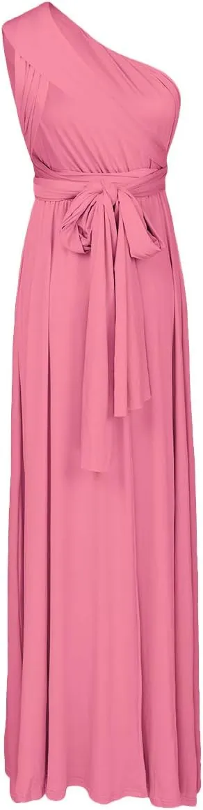 Women Transformer Multi Way Bandage Dress Convertible Bridesmaid Gown