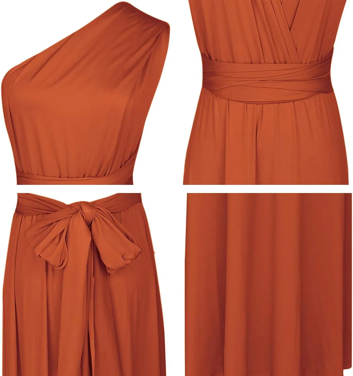 Women Transformer Multi Way Bandage Dress Convertible Bridesmaid Gown