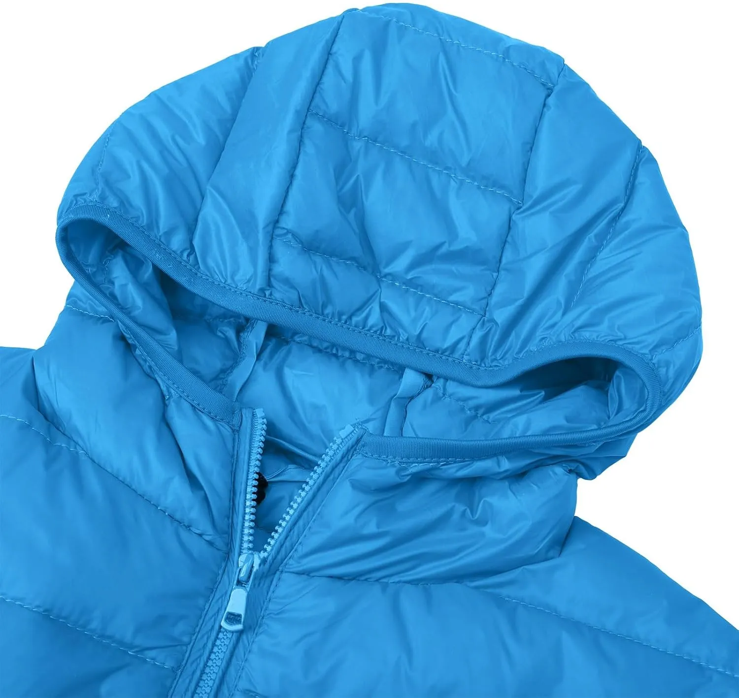 Womens 2024 Fashion Zipper Solid Quilted Puffer Coat Insulation Long Sleeve Down Jacket Casual Loose Soft Down Coat