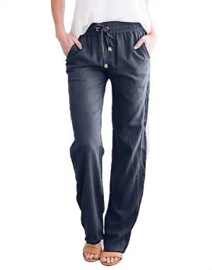 Womens Cargo Sweatpants Winter Low Beach Leggings with Pockets Water Resistant Water Resistant