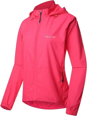Women's Cycling Jacket Convertible UPF50  Windproof with Zip Off Sleeves