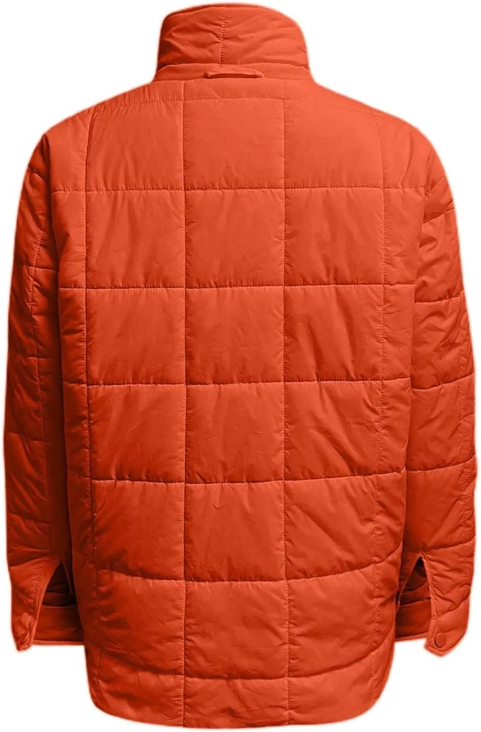 Womens Lightweight Oversized Down Coat Long Sleeve Zip Water Resistant Packable Puffer Jacket Warm Short Winter Coat