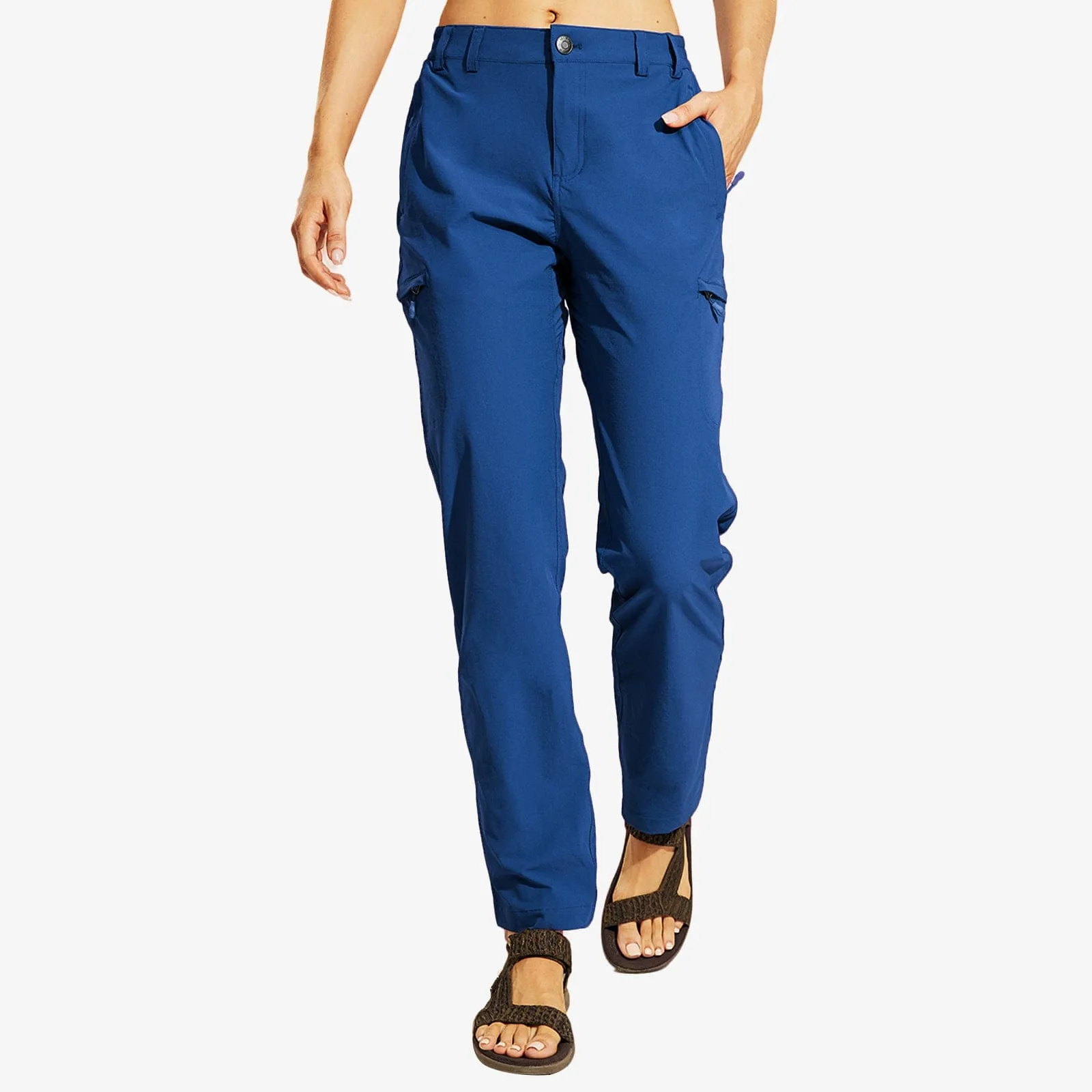 Women's Quick Dry Cargo Pants Lightweight Hiking Pants