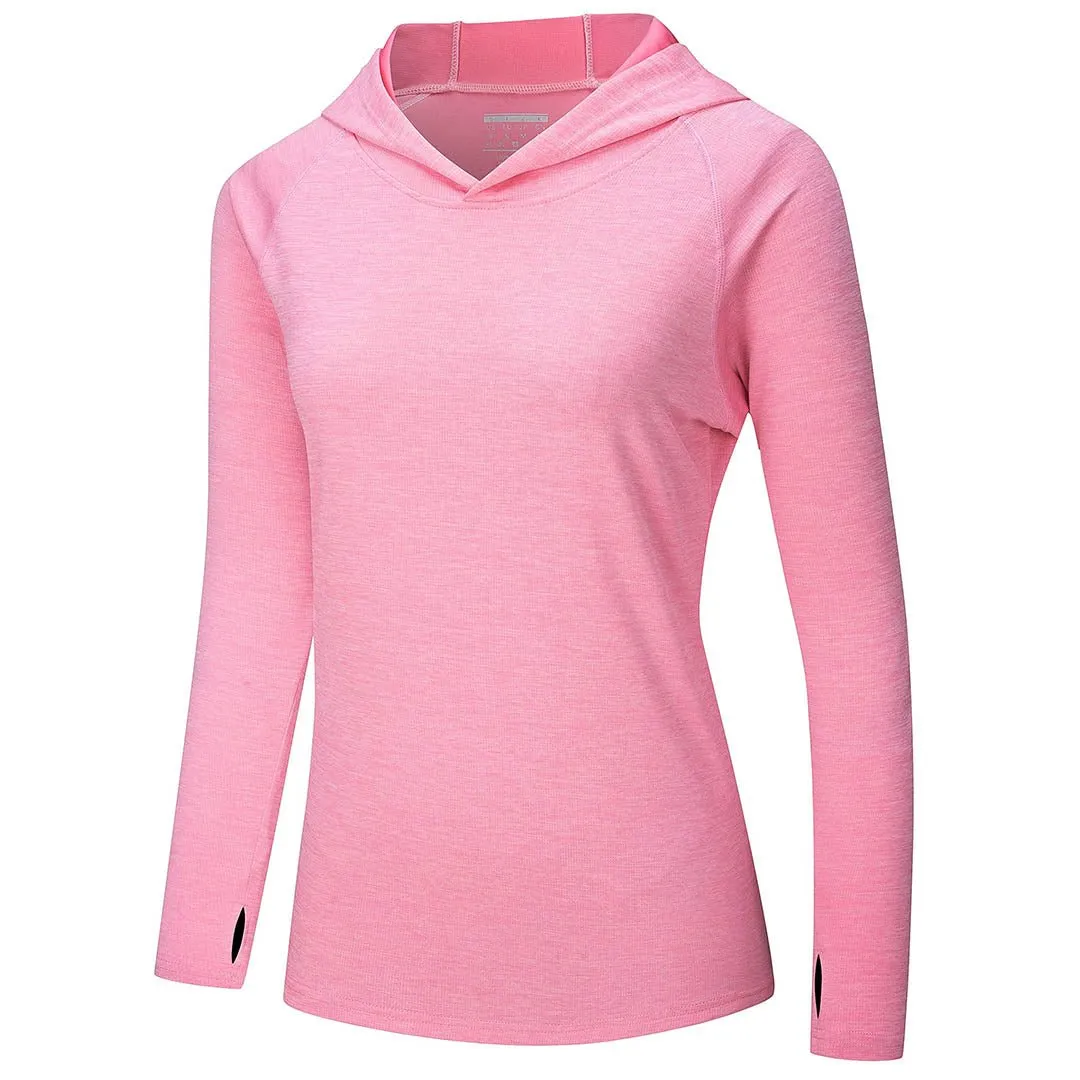 Women's Quick Dry UPF 50  Hoodie Long Sleeve Shirts
