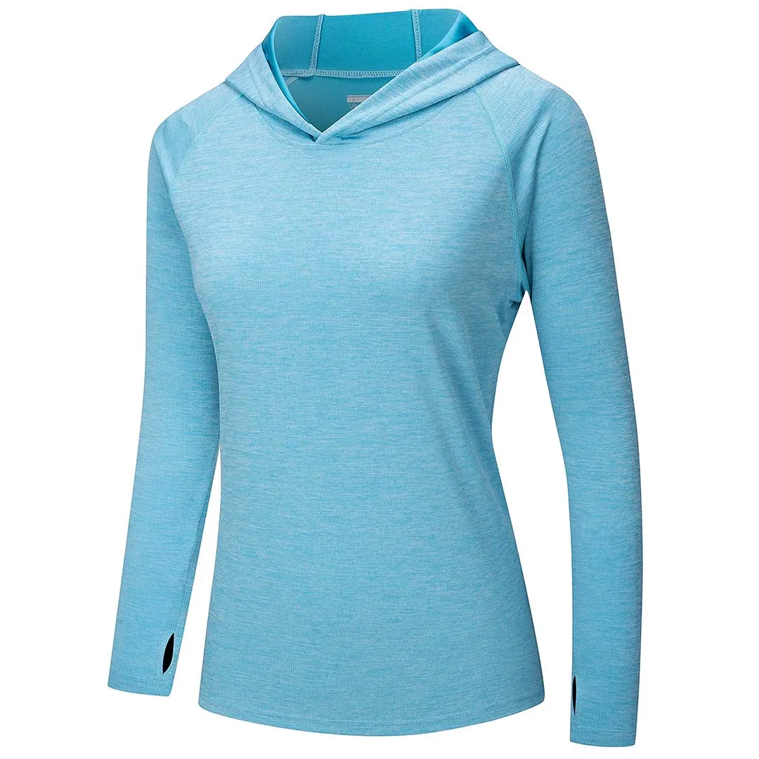 Women's Quick Dry UPF 50  Hoodie Long Sleeve Shirts