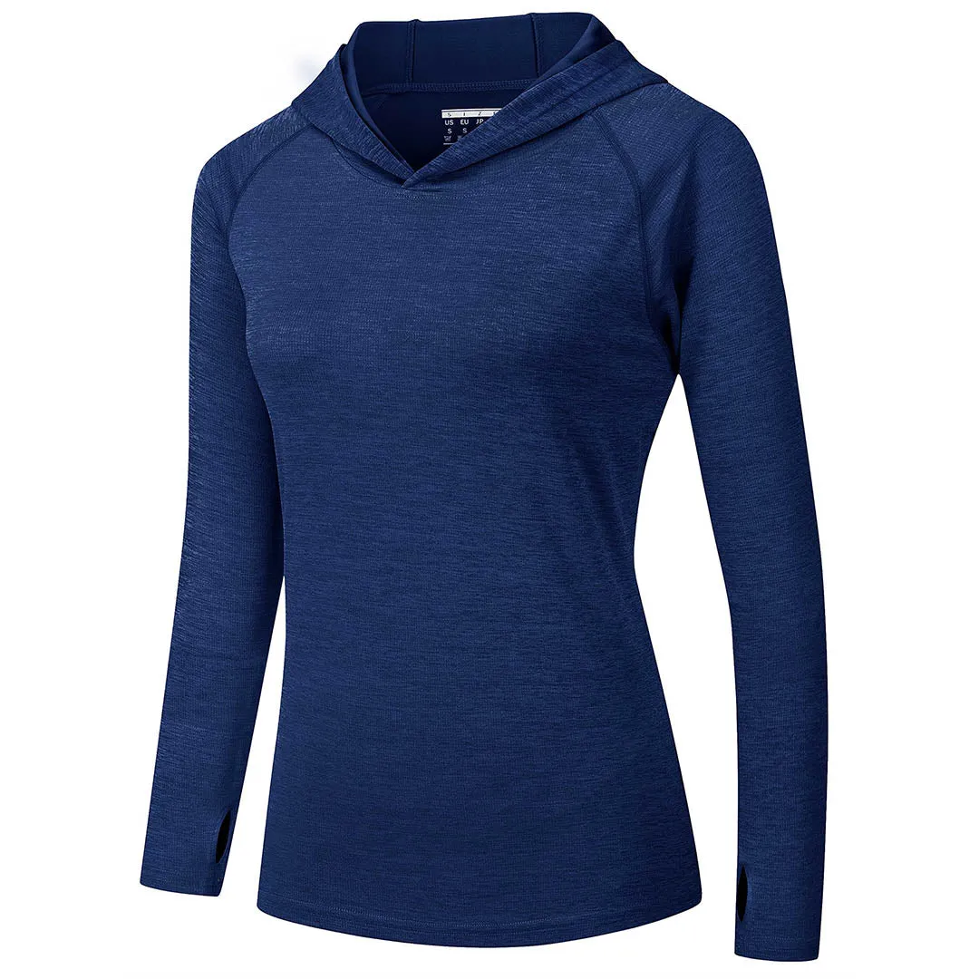 Women's Quick Dry UPF 50  Hoodie Long Sleeve Shirts