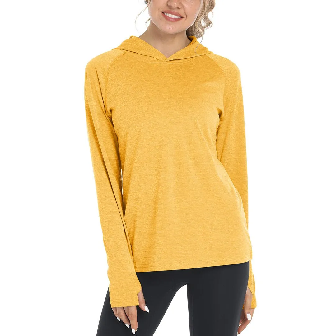 Women's Quick Dry UPF 50  Hoodie Long Sleeve Shirts