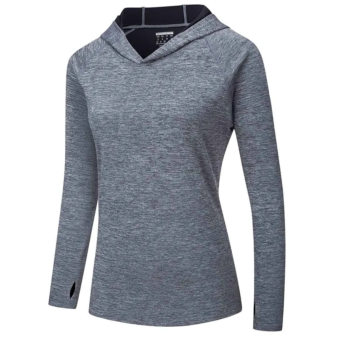 Women's Quick Dry UPF 50  Hoodie Long Sleeve Shirts