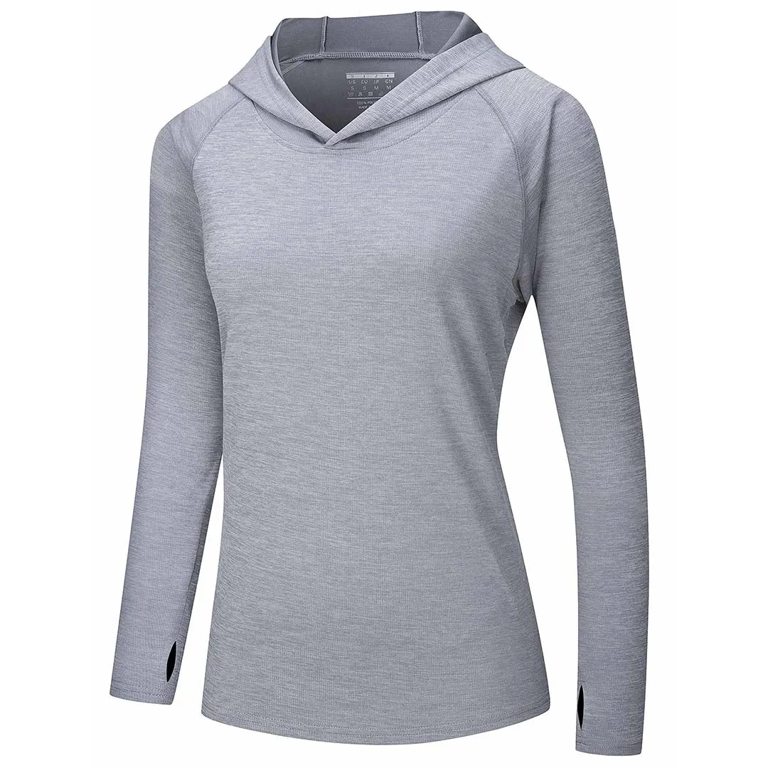 Women's Quick Dry UPF 50  Hoodie Long Sleeve Shirts