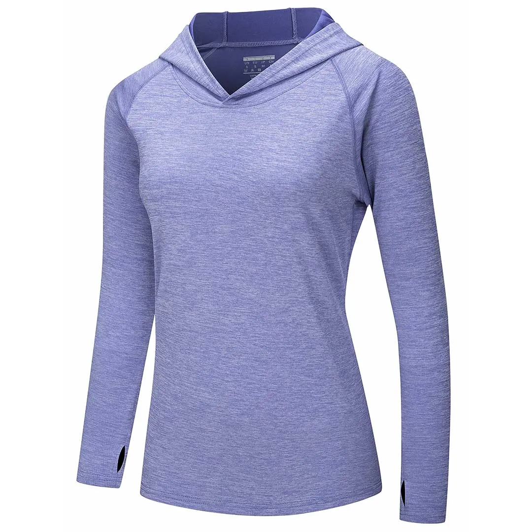 Women's Quick Dry UPF 50  Hoodie Long Sleeve Shirts