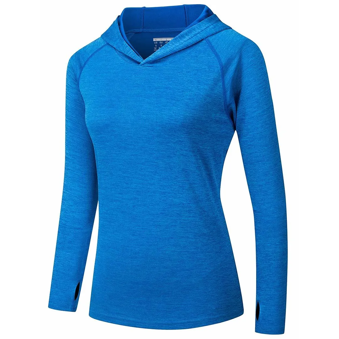 Women's Quick Dry UPF 50  Hoodie Long Sleeve Shirts