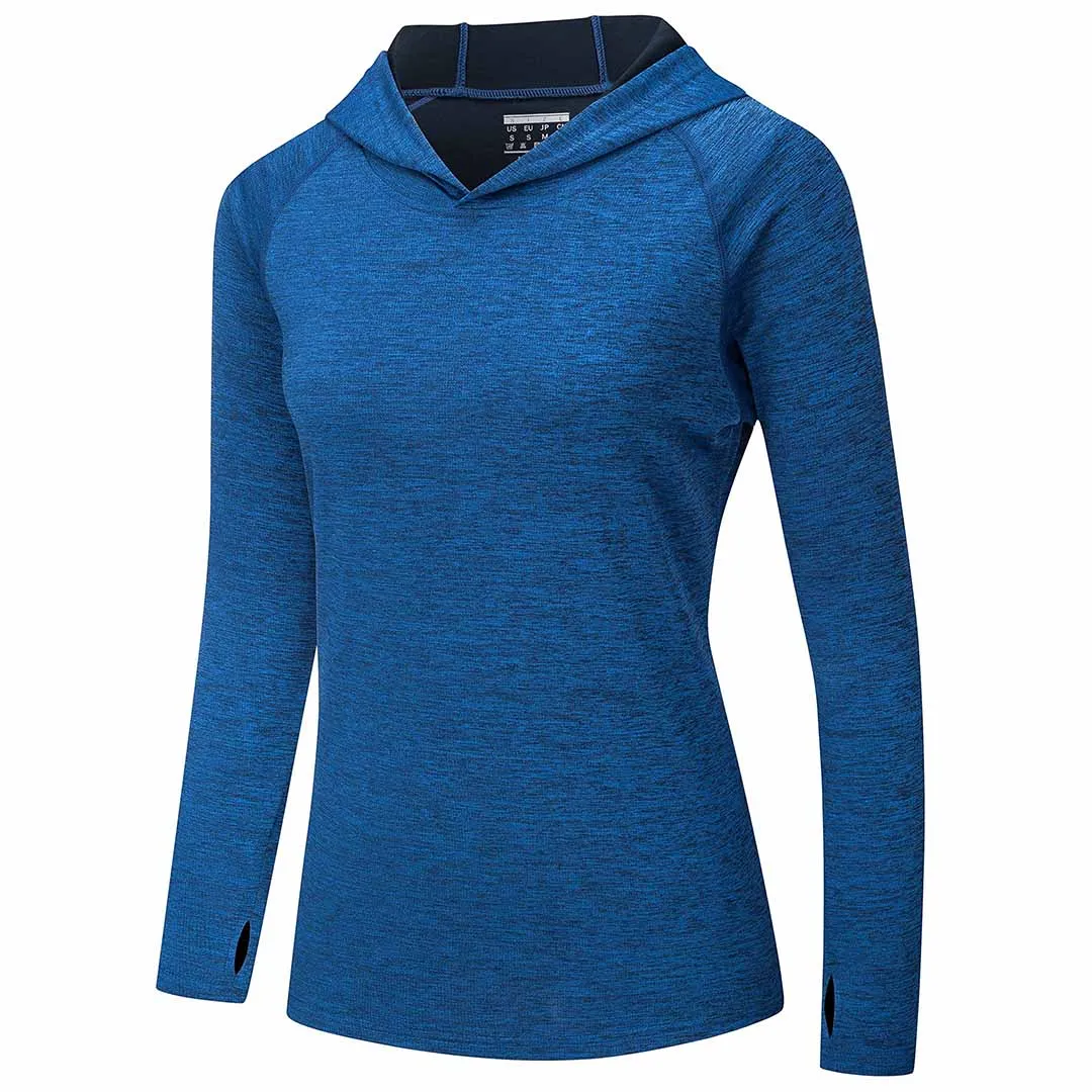 Women's Quick Dry UPF 50  Hoodie Long Sleeve Shirts