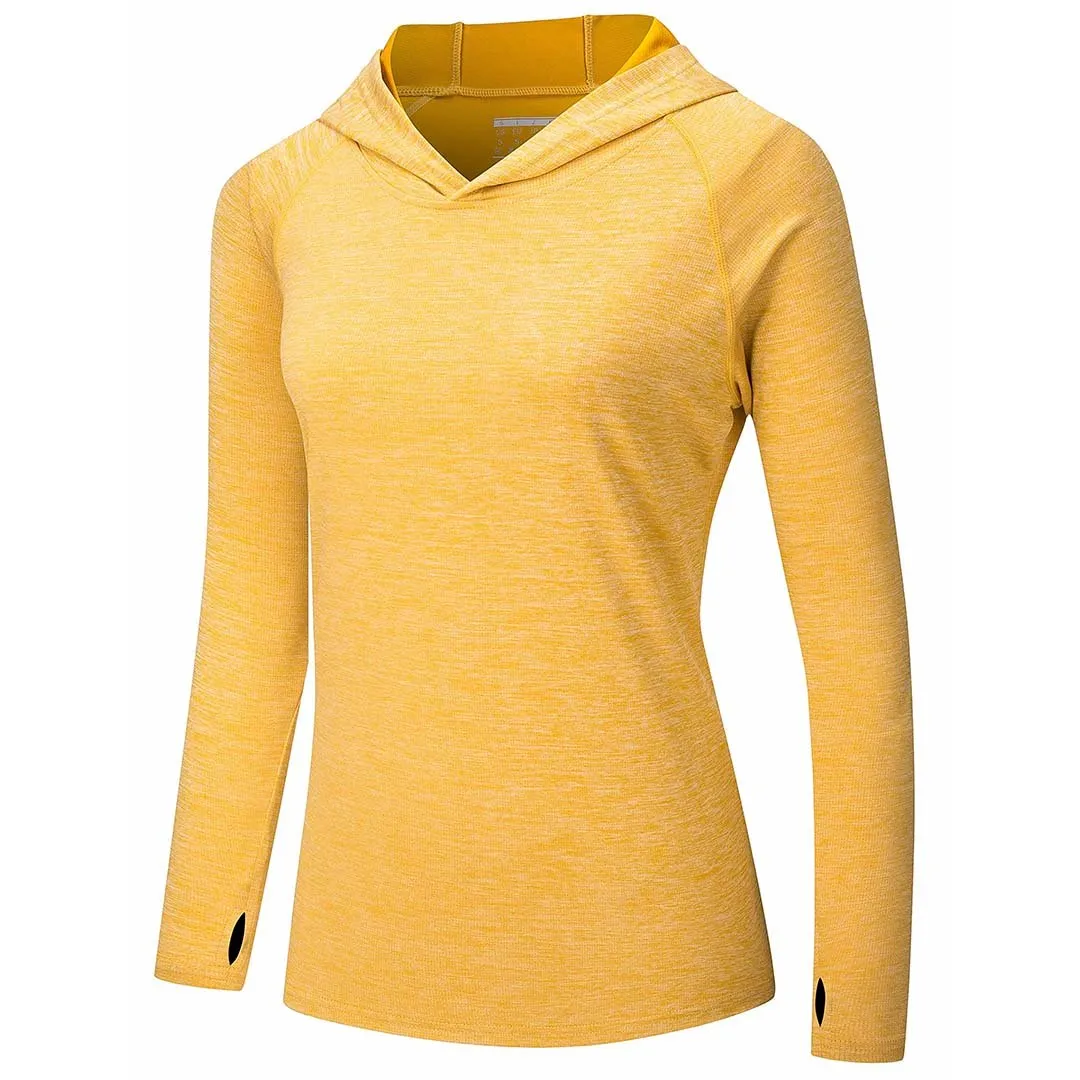 Women's Quick Dry UPF 50  Hoodie Long Sleeve Shirts