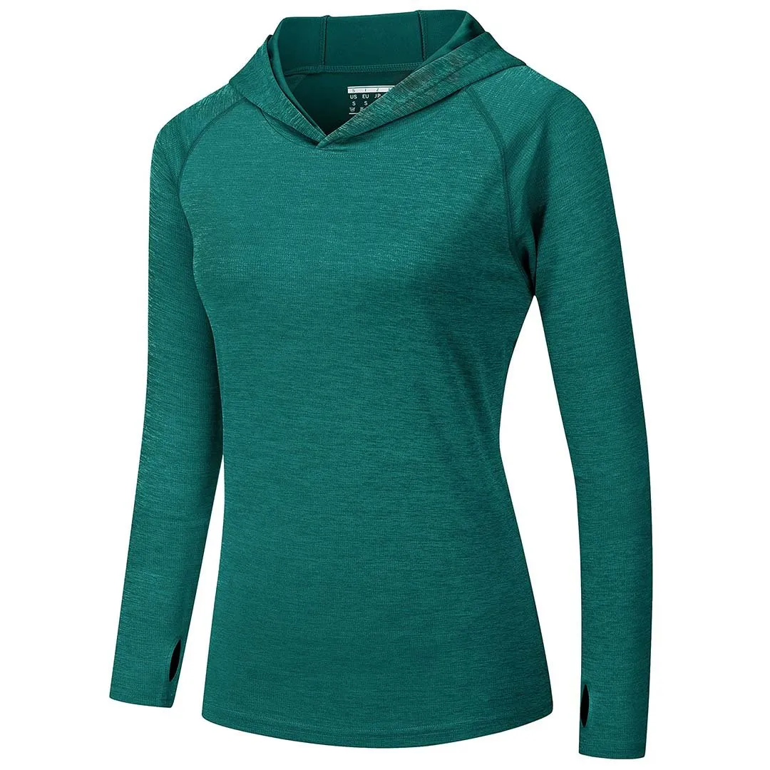 Women's Quick Dry UPF 50  Hoodie Long Sleeve Shirts
