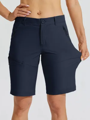 Women's Slim Leg Golf Shorts 10 Inch