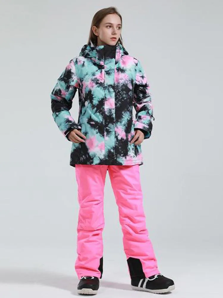Women's SMN Winter Mountain Snowboard Suits
